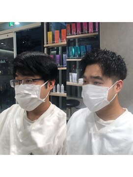 アッシュ 高幡不動店(Ash) 【Ash高幡不動店×田中】メンズ　ツイストスパイラルパーマ