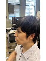 ソワン ドゥ ブレス 今里店(soin de brace)&nbsp;メンズ/ツイストパーマ/フェードカット/白髪ぼかし/ハイライト