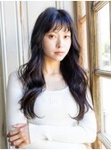 大人かわいいカールスタイル