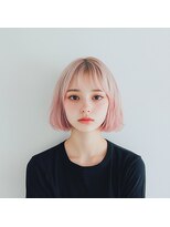 ロディーナ 大口 新子安(rodina)&nbsp;ダブルカラー×ボブ/インナーカラー/髪質改善/韓国/ブリーチ