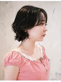 【macana指名】ボブパーマゆるふわデジタルパーマ登戸