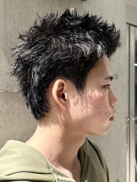 ニコ トウキョウ ロジック(nico TOKYO Logic) スパイキーショートメンズピンパーマ