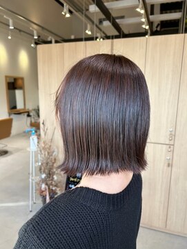 リエットヘアー 杢左店(Lie-et. hair) #タイトボブ#西尾市美容院 #西尾市髪質改善 #西尾市カラー