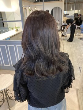 シェノン 赤羽店(CHAINON) ツヤと透明感出るラベンダーグレージュ赤羽美容院