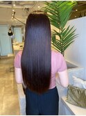 髪質改善＊ロングレイヤーグレーベージュ＊美髪【Zina船橋】