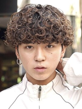 フィフス 大分(fifth) 大分刈り上げ無造作強めプードルパーマメンズカット重めマッシュ