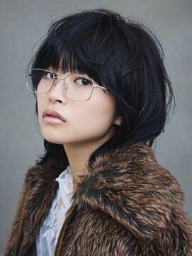 ミース(MIES) ハイライト/ネイビー/ボブウルフ