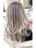 アッシュ 大宮店(Ash)&nbsp;王道ミルクティーレイヤーバレイヤージュ