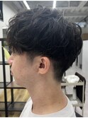 MEN’S HAIR/波巻ツイストスパイラル/フェザーパーマ/錦糸町