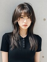 エイチ ウルフカット 大阪梅田(811)&nbsp;フェイスフレーミングルーツカラーネオウルフ天使の羽バングボブ