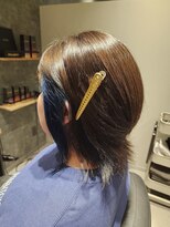 オーラ(Aura.)&nbsp;インナーカラー　ブルー