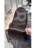 サリー 大森(Sally)&nbsp;黒髪/ベージュカラー/ココアベージュ/ヘルシーロング[大森]