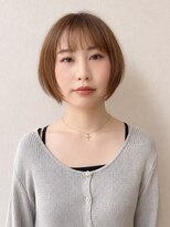 レクタ(recta)&nbsp;透け感ベージュの丸みコンパクトボブ