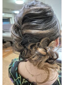 ウゥ(Ulu)の写真/結婚式/二次会/イベントetc…特別な日は素敵なヘアセットで♪崩れにくいプロの技で1日を華やかに彩ります♪