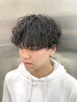 アクション セカンド 心斎橋(ACTION second)&nbsp;マッシュ　スパイラルパーマ　波巻きパーマ