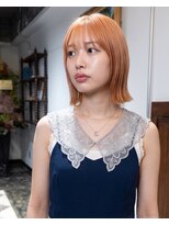 グッドフェローズ キタホリエ(GoodFellas kitahorie)&nbsp;透明感のあるレイヤーカット×ハイトーンカラーブリーチ艶感