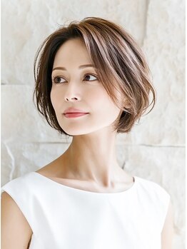 ココル(cocoru)の写真/お白髪ぼかしでも明るさを楽しむ♪落ち着いたトーンからややハイトーンなブラウンなど各色に対応♪