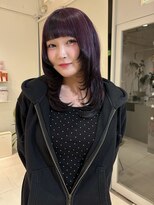 ステラ ヘア デザイン サロン(STELLA hair design salon)&nbsp;デザインカラー×ハッシュカット【浅野】