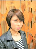 可愛いナチュラルショート