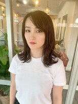 マティダ ヘア 高崎(matida hair)&nbsp;3Dカラーブルージュで最高の透明感に★