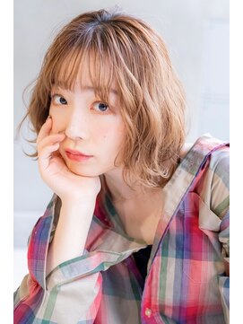 アメリ 新宿(Ameri) Ameri 大人かわいいゆるふわボブ　【新宿】