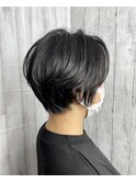 【ショートボブ】【30代】【40代】【50代】 秋大人ショートボブ