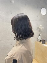 アークプラス(arc+)&nbsp;肩上ボブのカール低めデジタルパーマ