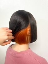 パレット 本厚木店(Palette)&nbsp;インナーテラコッタでツートンコンパクトボブ