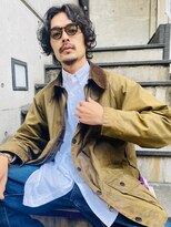 アメリ 新宿(Ameri) ニュアンスパーマセンターパートウルフ