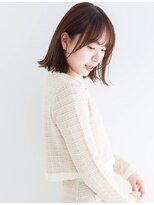 グランマッシュ(Granmash)&nbsp;切りっぱなしボブ・ダークベージュ・艶髪スタイル