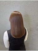 透け感 シンプルベージュ