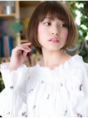 アッシュオリーブ小顔斜めバングミニボブc5北浦和20代30代40代