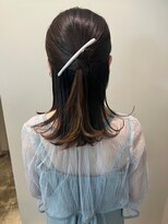 イチザサロン(ICHI THESALON)&nbsp;ハーフアップ