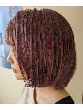 エッセンス(essence) ハイライトミックス　　　ボブヘア　　～ピンク～