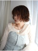デザインカラー/オリーブベージュ/ウエットヘア【代官山】