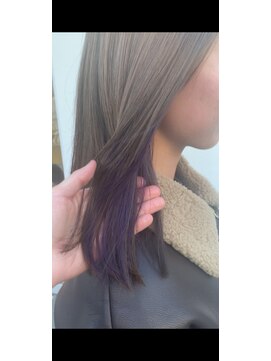 シャル 新百合ヶ丘(shalu) インナーカラー