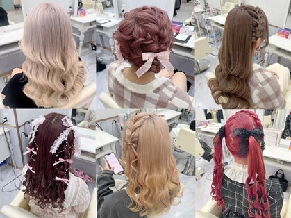 ヘアセットアリエス(aries)の写真