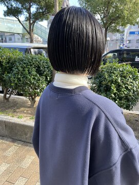 イナズマヘアー(INAZUMA HAIR) 収まりのよいシンプルボブ