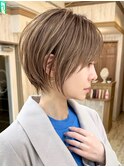 大人ショートボブ