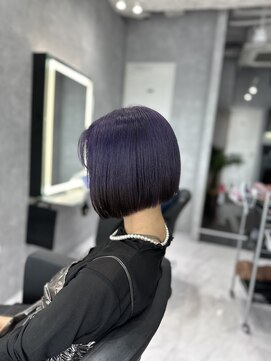 シーエスメイドバイシャチュー 栄店(CS made by SHACHU) ボブ/ラベンダー/ボブルフ/ブルー