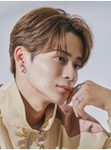 韓国ニュアンスパーマシャドウパーマワックスなしセンターパート