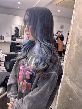 キング 枚方店(K!ng) 縮毛矯正髪質改善ハイライトレイヤーカット枚方美容室エクステ