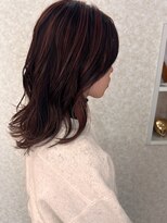 ウル(ulu)&nbsp;ワインレッド/ハイライト