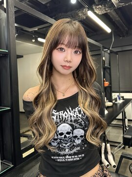 ラピス 名古屋本店(Lapis) ブラウン×ベージュ　ハイライト