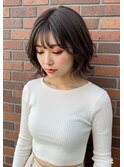 20代30代40代艶髪ひし形外ハネボブレイヤーボブ大人ショートボブ
