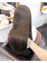 ミシェリー 新宿店(misherry)&nbsp;髪質改善縮毛矯正ナチュラルストレート/愛されメルティカラー