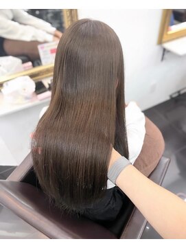 ミシェリー 新宿店(misherry) 髪質改善縮毛矯正ナチュラルストレート/愛されメルティカラー