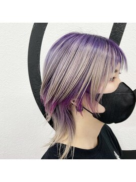 アルケム 学芸大学(AlChem) 【Hana指名】2種の紫とホワイトベージュ［学芸大学/ハイトーン］