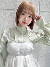 アール 横浜(R)&nbsp;【MOMO】ミルクティーベージュ・ボブ・ブリーチ