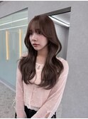【柿本真優】ベージュカラー/顔周りカット/前髪
